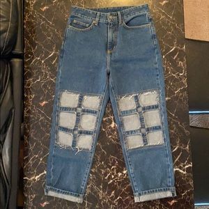 NWOT LF Carmar Hermia Cut Out Jeans